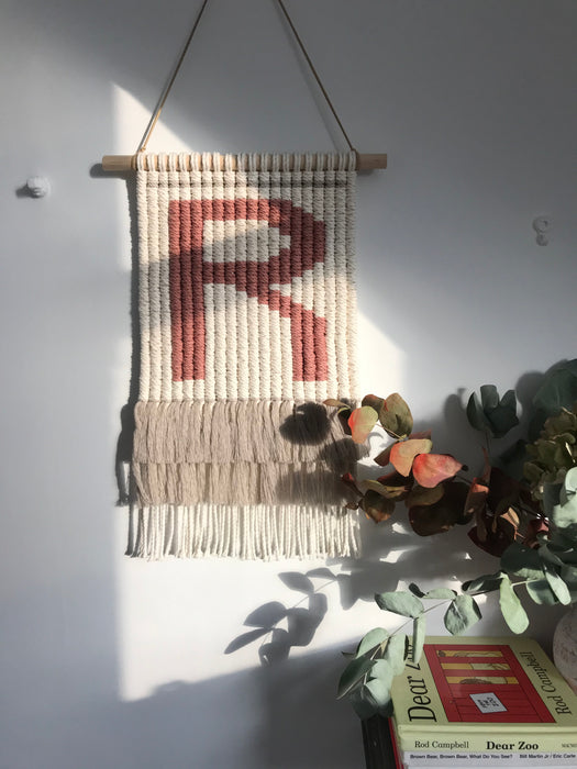 Initial Wall Hanging