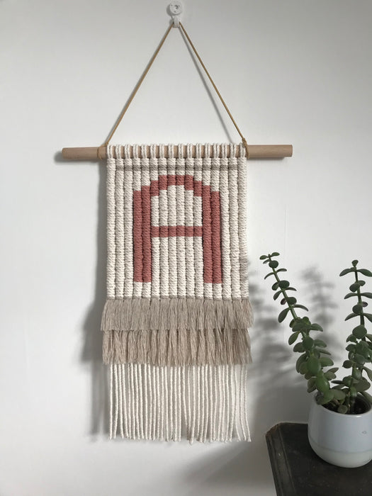 Initial Wall Hanging